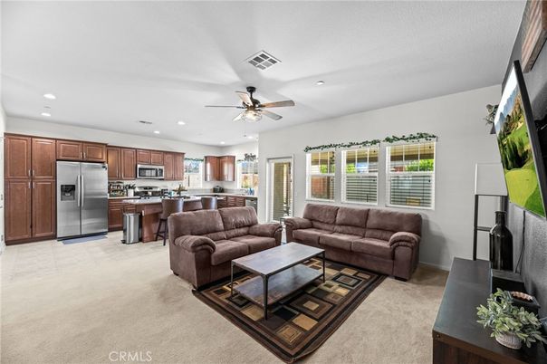 Interior, Kitchen, Living room, Recessed Lighting, Stainless Steel Appliances