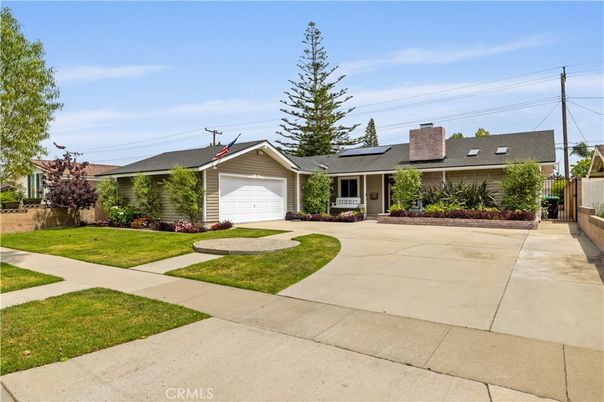 Attached, Backyard, Exterior, Facade, Solar Panels, Ranch