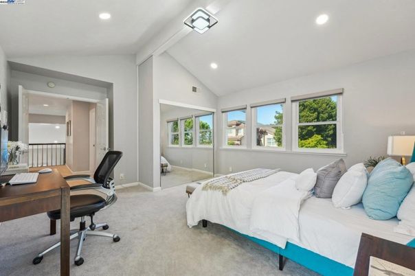 Bedroom, Home Office, Interior, Recessed Lighting