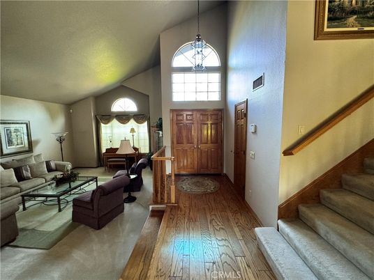 Interior, Living room, Pendant Lights, Wood Texture Flooring