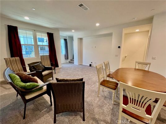 Dining room, Interior, Living room, Recessed Lighting