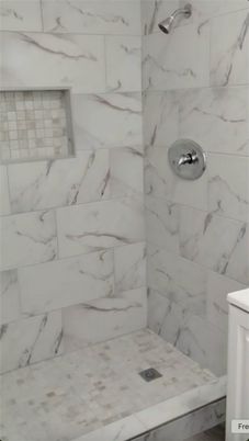 Bathroom, Interior, Marble Walls
