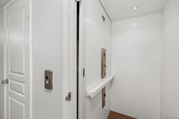 Elevator, Interior, Recessed Lighting