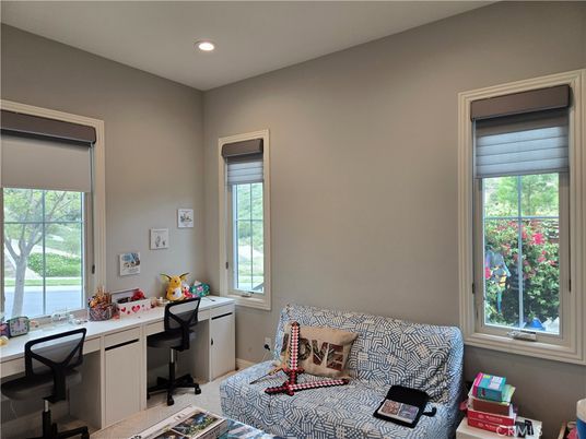 Home Office, Interior, Recessed Lighting