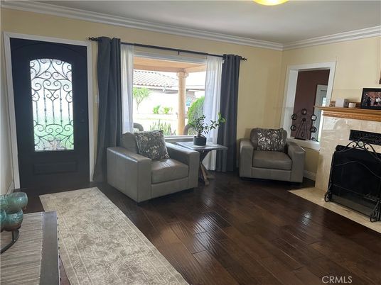 Fireplace, Interior, Wood Texture Flooring