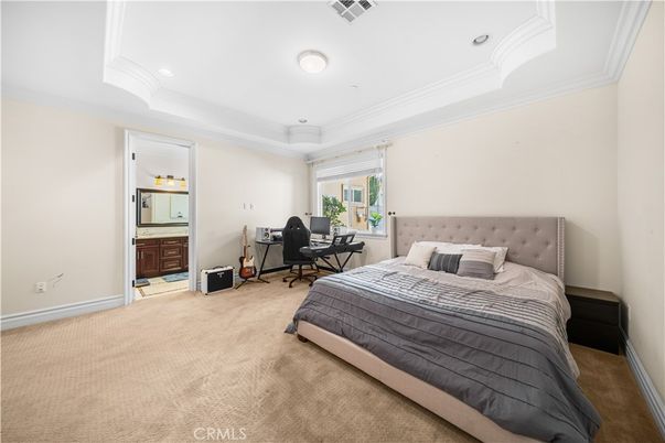 Bedroom, Home Office, Interior, Recessed Lighting