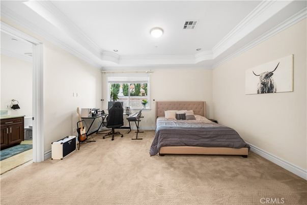 Bedroom, Home Office, Interior, Recessed Lighting