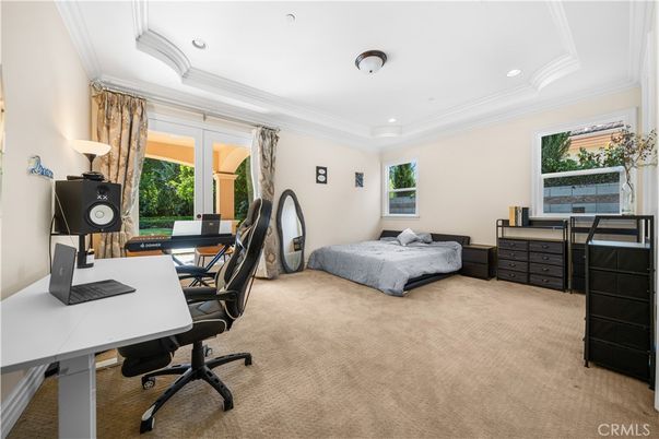 Bedroom, Home Office, Interior, Recessed Lighting