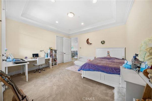 Bedroom, Home Office, Interior, Recessed Lighting