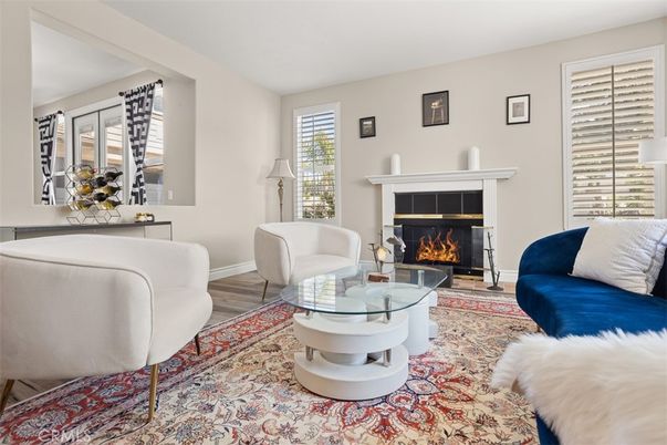 Fireplace, Interior, Living room, Wood Texture Flooring