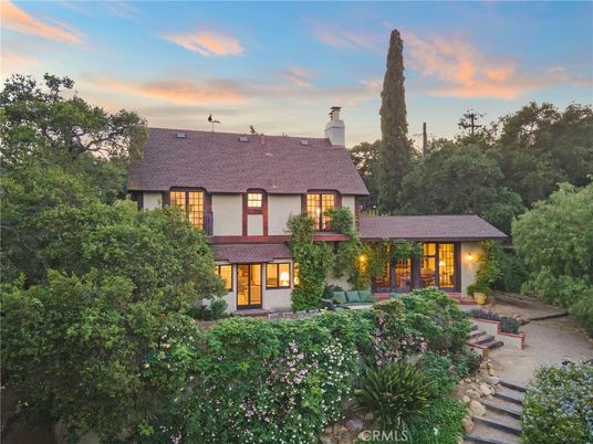 Exterior, Facade, Brick Facade, Tudor Revival