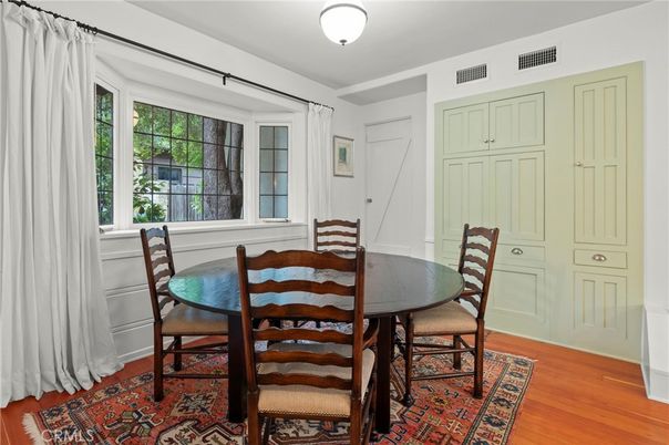 Dining room, Interior, Wood Texture Flooring