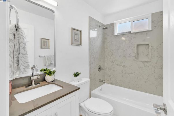 Bathroom, Glass Shower, Interior, Marble Walls