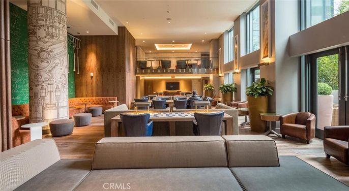 Dining room, Interior, Living room, Recessed Lighting, Wood Texture Flooring