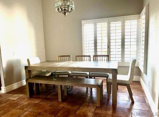 Dining room, Interior, Pendant Lights