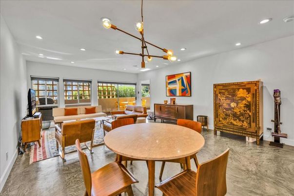 Dining room, Interior, Living room, Pendant Lights, Recessed Lighting