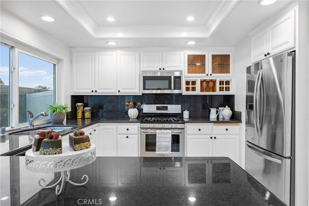 Interior, Kitchen, Recessed Lighting, Stainless Steel Appliances
