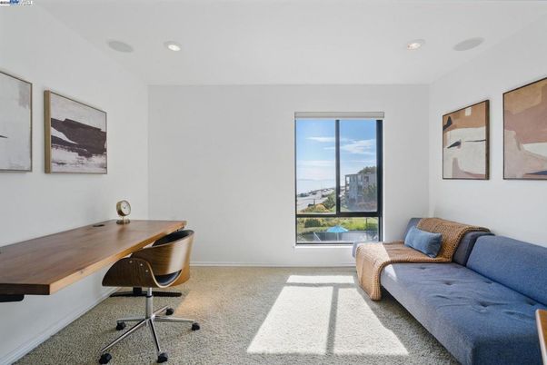 Home Office, Interior, Recessed Lighting