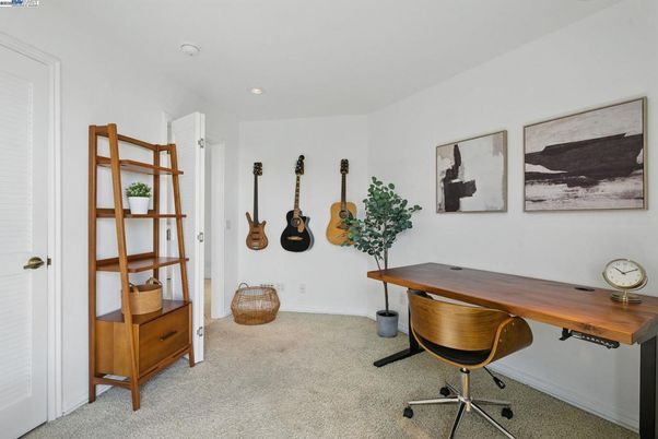 Home Office, Interior, Recessed Lighting