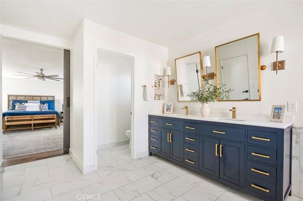 Bathroom, Dual Sink Vanities, Interior, Marble
