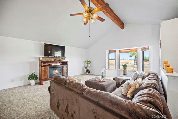 Fireplace, Interior, Living room, Wooden Beams