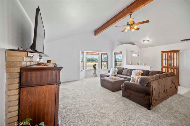 Interior, Living room, Wooden Beams