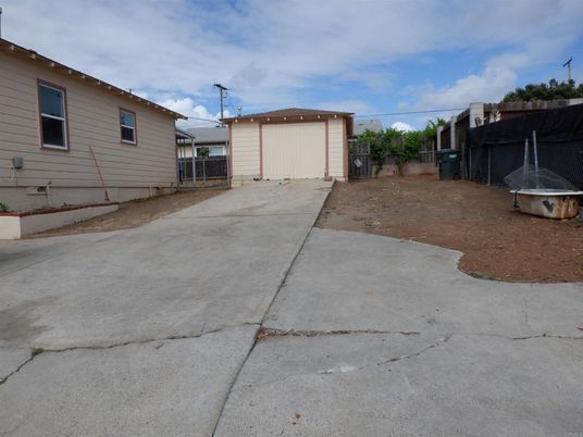 Backyard, Detached Garage, Exterior