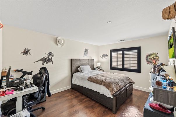 Bedroom, Home Office, Interior, Wood Texture Flooring