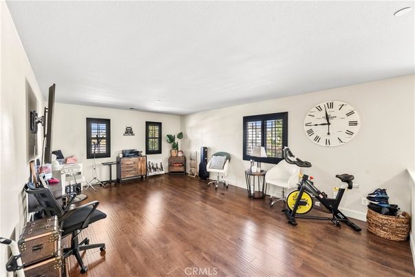 Fitness Equipment, Interior, Wood Texture Flooring