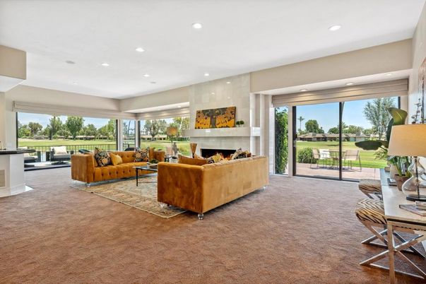 Fireplace, Interior, Living room, Recessed Lighting