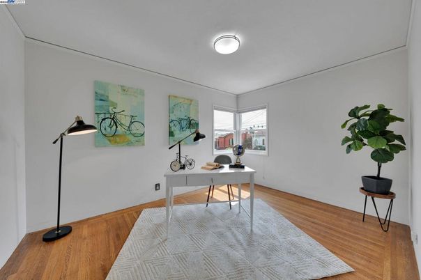 Home Office, Interior, Wood Texture Flooring