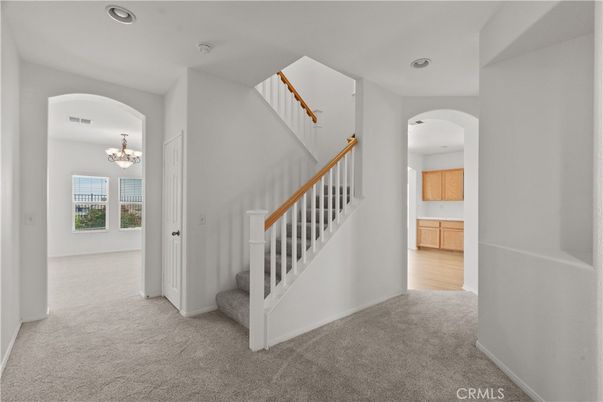 Chandelier, Interior, Recessed Lighting