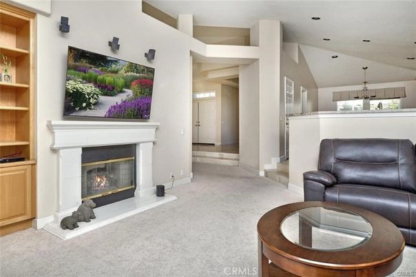 Fireplace, Interior, Recessed Lighting