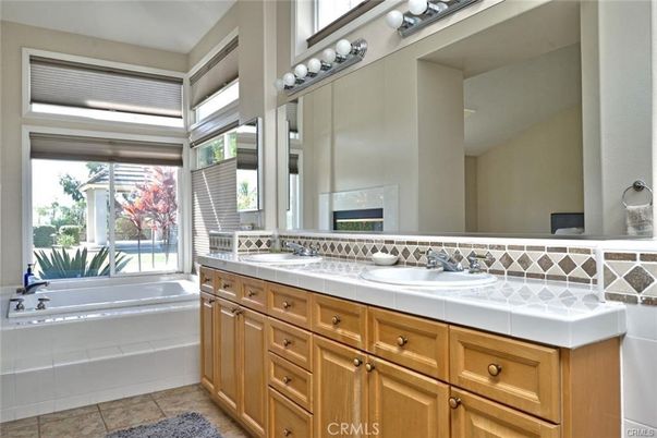 Bathroom, Dual Sink Vanities, Interior, Tile Countertops