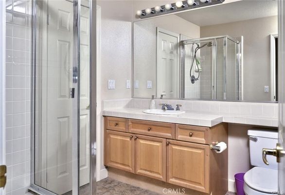 Bathroom, Glass Shower, Interior, Tile Countertops