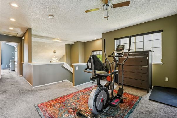 Fitness Equipment, Interior, Recessed Lighting