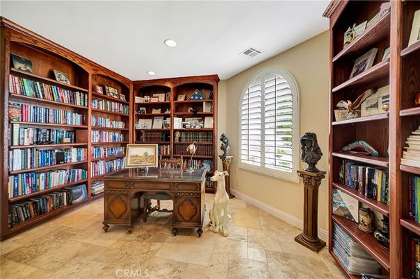 Home Office, Interior, Recessed Lighting