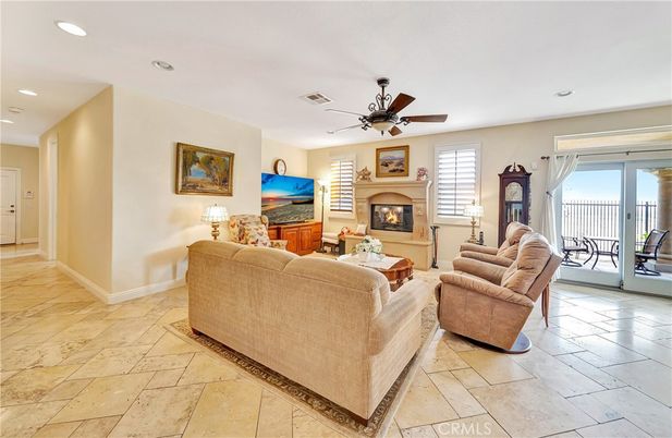 Fireplace, Interior, Living room, Recessed Lighting