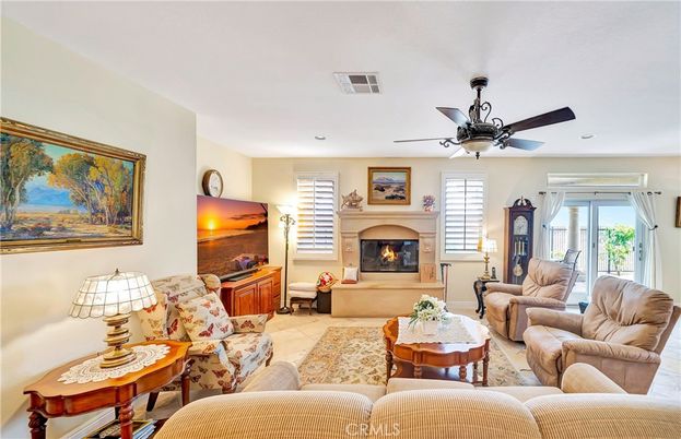 Fireplace, Interior, Living room, Recessed Lighting