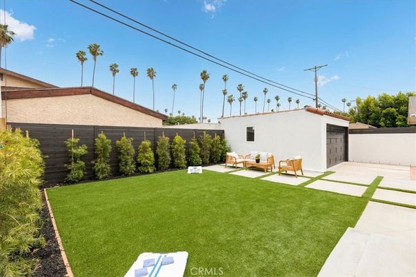 Backyard, Detached Garage, Exterior