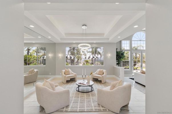 Interior, Living room, Pendant Lights, Recessed Lighting