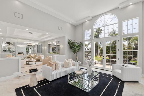 Interior, Living room, Marble, Recessed Lighting