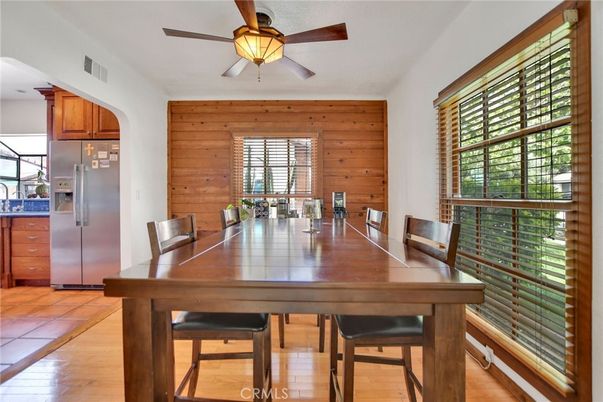 Dining room, Interior, Kitchen, Wood Texture Flooring, Wooden Walls