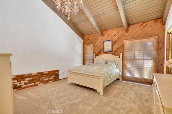 Bedroom, Interior, Wooden Walls
