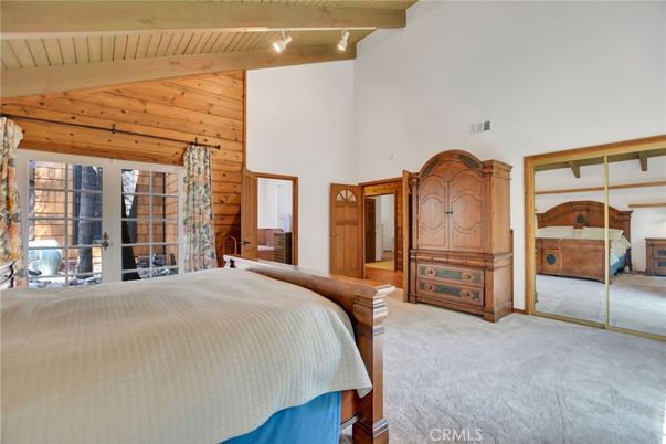 Bedroom, Interior, Wooden Beams, Wooden Ceilings, Wooden Walls