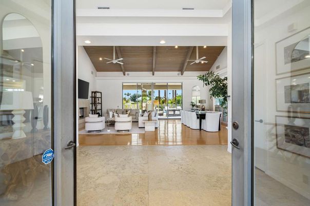 Interior, Living room, Recessed Lighting, Wooden Ceilings, Wood Texture Flooring