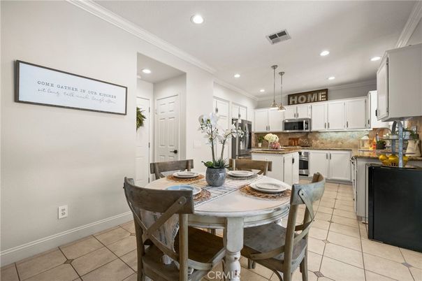 Dining room, Interior, Kitchen, Pendant Lights, Recessed Lighting