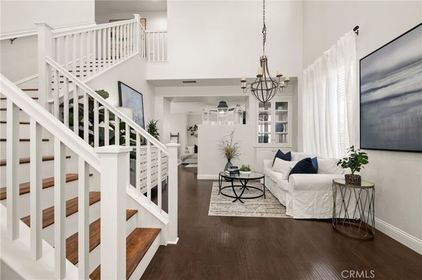 Chandelier, Interior, Living room, Wood Texture Flooring