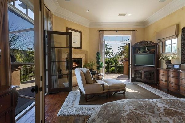 Fireplace, Interior, Recessed Lighting, Wood Texture Flooring