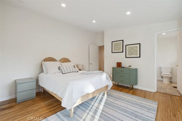 Bathroom, Bedroom, Interior, Recessed Lighting, Wood Texture Flooring